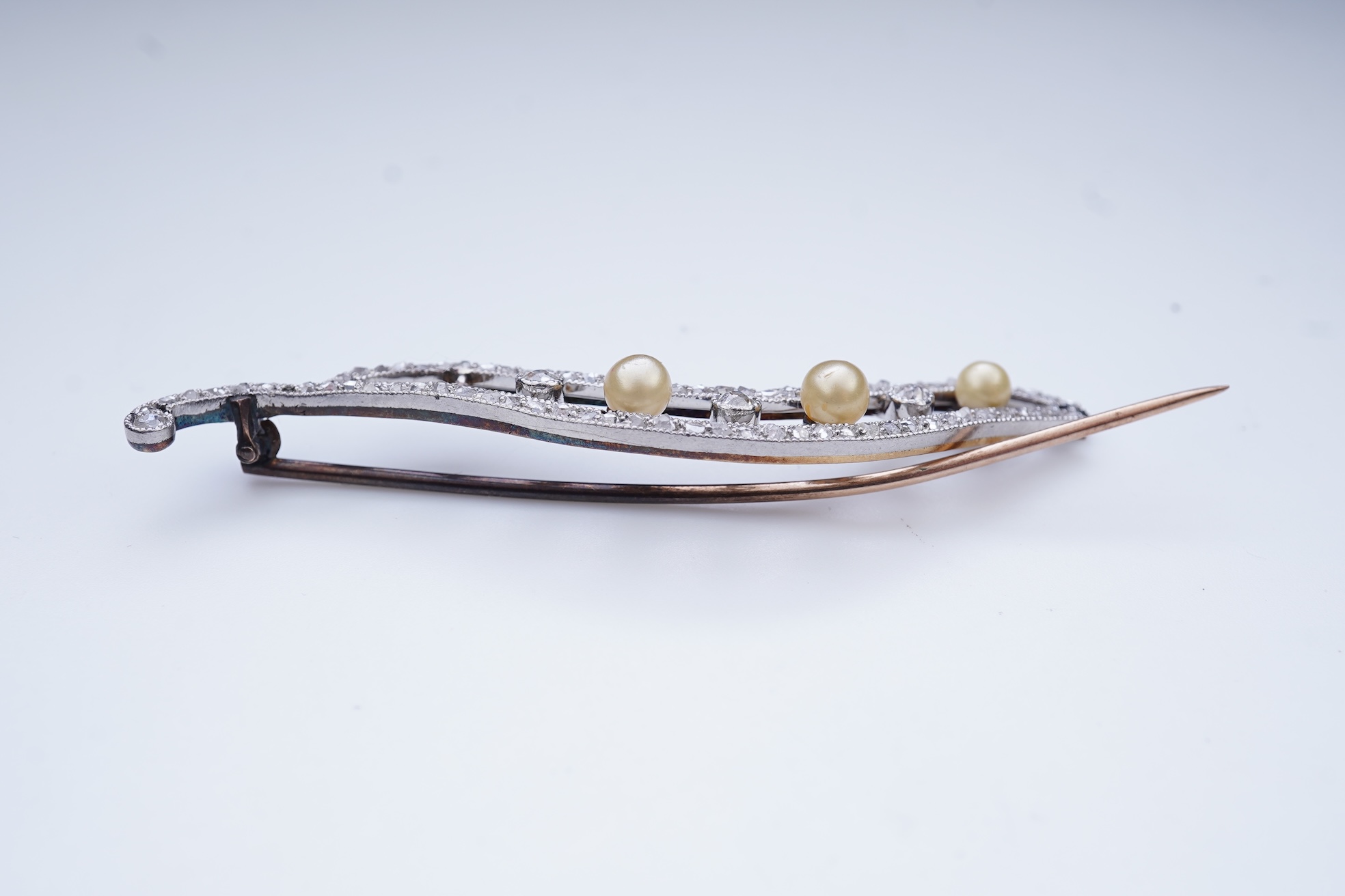 A diamond brooch, circa 1920
